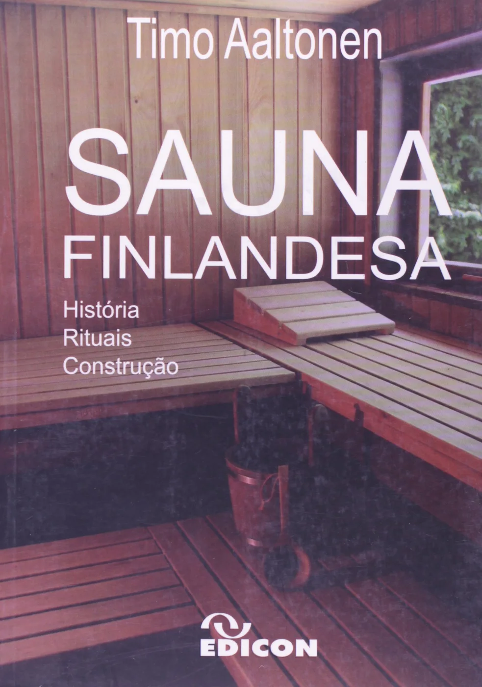 Capa do livro Sauna Finlandesa, de Timo Aaltonen